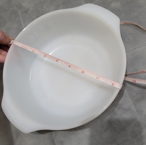 Vintage Fire King Candle Glow Round Dish - Picture 5 of 5